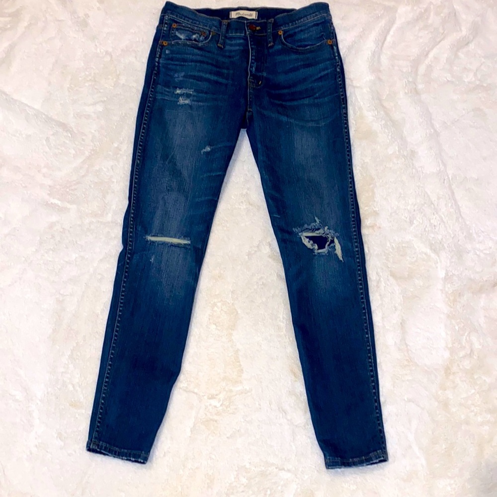 Madewell Womens High Rise Skinny Jean Size 28